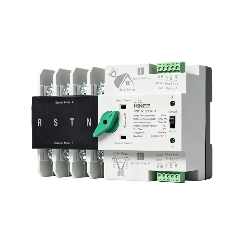 4P Solar Power Dual Power Automatic Transfer Switch suppliers